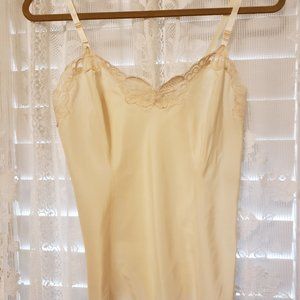 Cream-colored cami, size 34